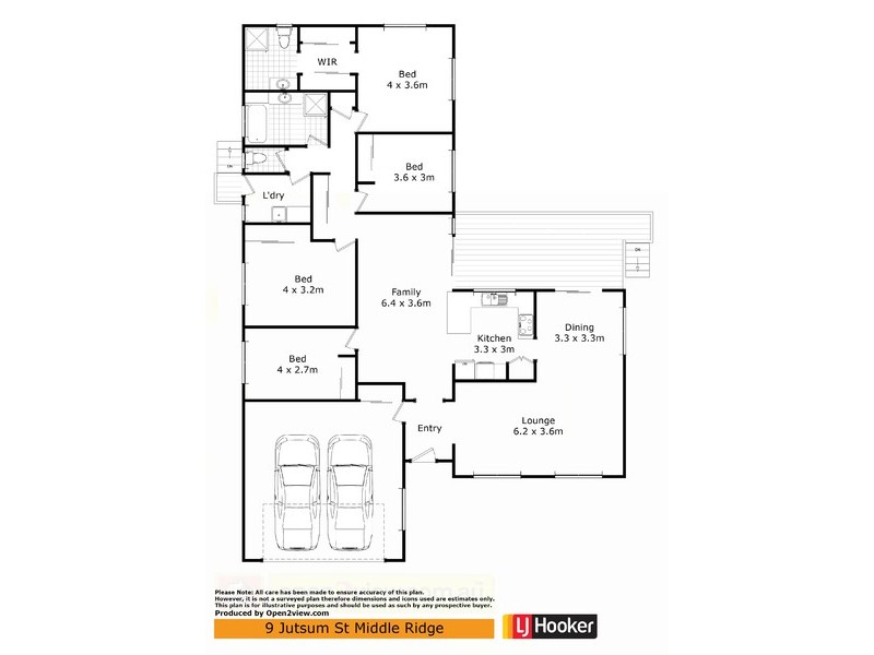 9 Jutsum Street, Middle Ridge QLD 4350