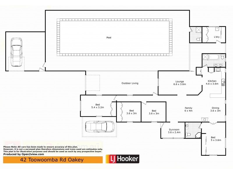 42 Toowoomba Road, Oakey QLD 4401 Floorplan