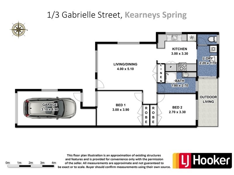 1/3 Gabrielle Street, Kearneys Spring QLD 4350