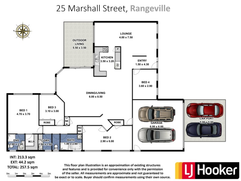 25 Marshall Street, Rangeville QLD 4350 Floorplan