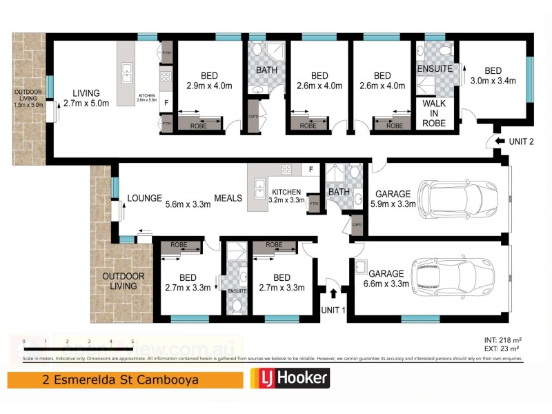 2 Esmeralda Street, Cambooya QLD 4358 Floorplan