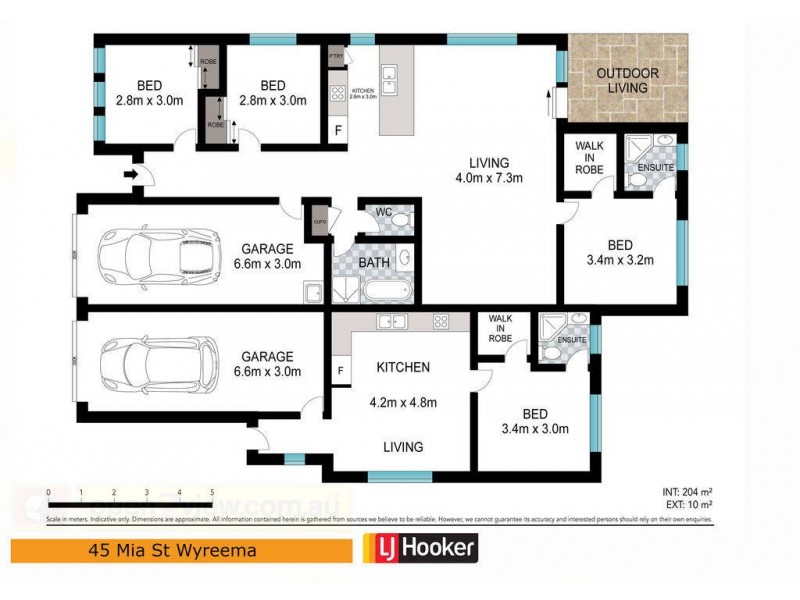 45 Mia Street, Wyreema QLD 4352 Floorplan