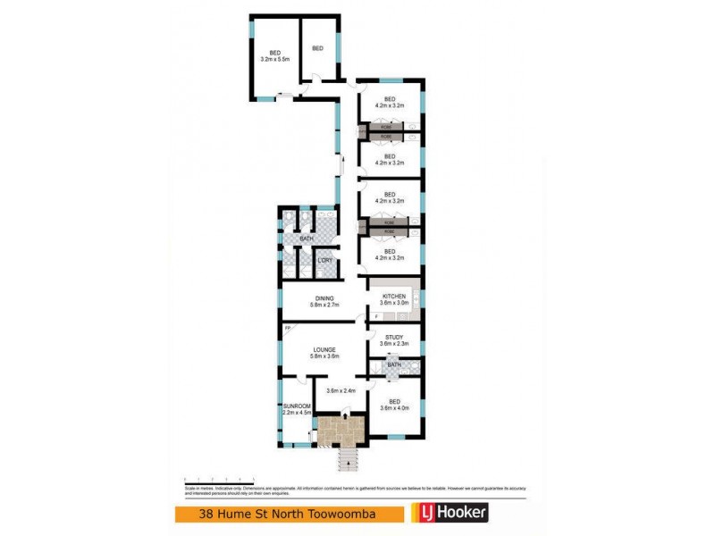 38 Hume Street, North Toowoomba QLD 4350 Floorplan