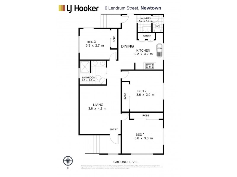 6 Lendrum Street, Newtown QLD 4350 Floorplan