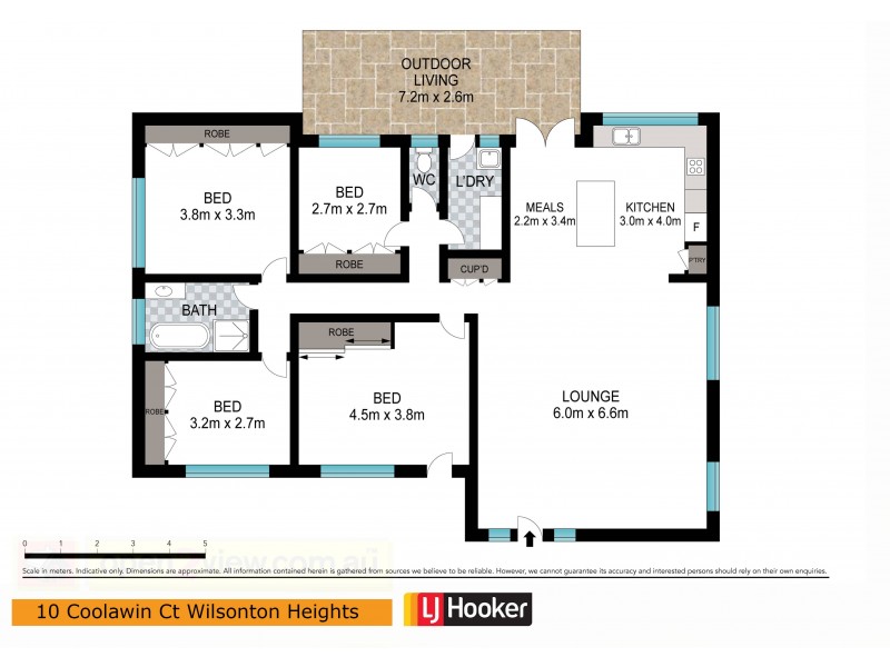 10 Coolawin Court, Wilsonton Heights QLD 4350 Floorplan