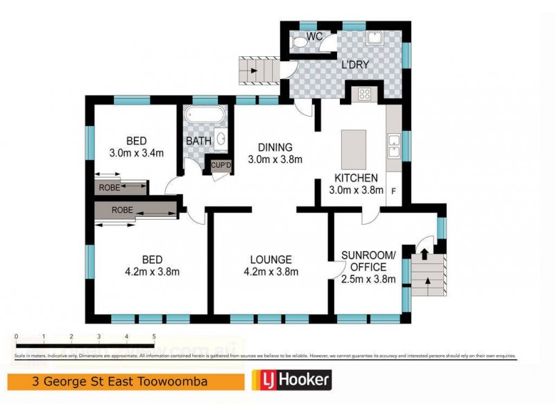 3 George Street, East Toowoomba QLD 4350 Floorplan