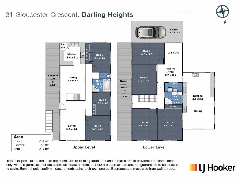 31 Gloucester Crescent, Darling Heights QLD 4350 Floorplan