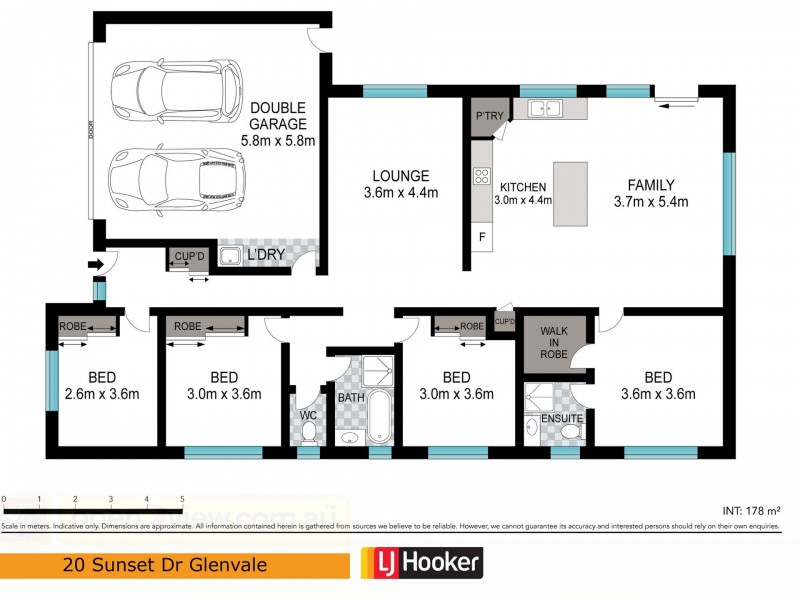 20 Sunset Drive, Glenvale QLD 4350 Floorplan