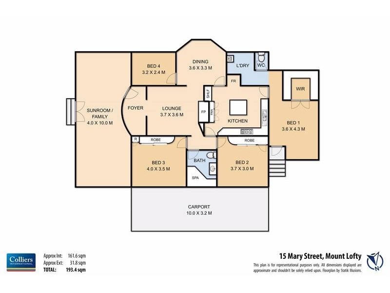 15 Mary Street, Mount Lofty QLD 4350 Floorplan