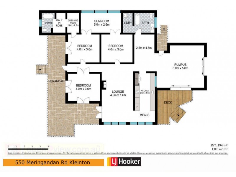 550 Meringandan Road, Meringandan QLD 4352 Floorplan