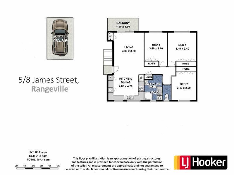 5/8 James Street, Rangeville QLD 4350 Floorplan