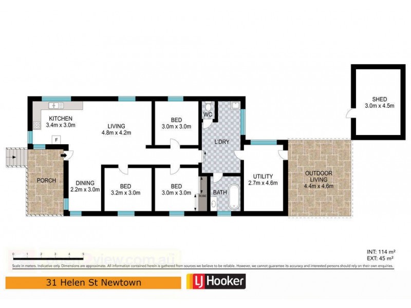 31 Helen Street, Newtown QLD 4350 Floorplan