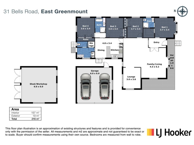 63 Bell Road, Greenmount East QLD 4359 Floorplan
