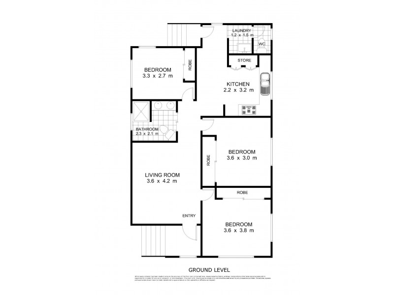 6 Lendrum Street, Newtown QLD 4350 Floorplan