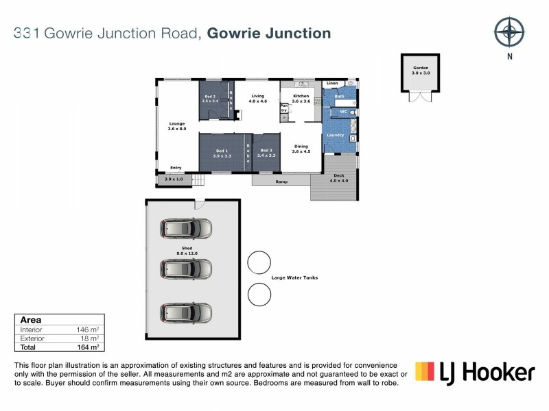 331 Gowrie Junction Road, Gowrie Junction QLD 4352 Floorplan