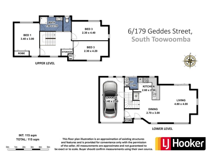6/179 Geddes Street, South Toowoomba QLD 4350 Floorplan