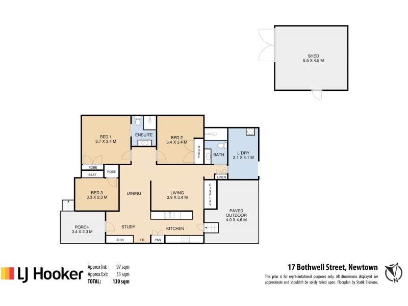 17 Bothwell Street, Newtown QLD 4350 Floorplan