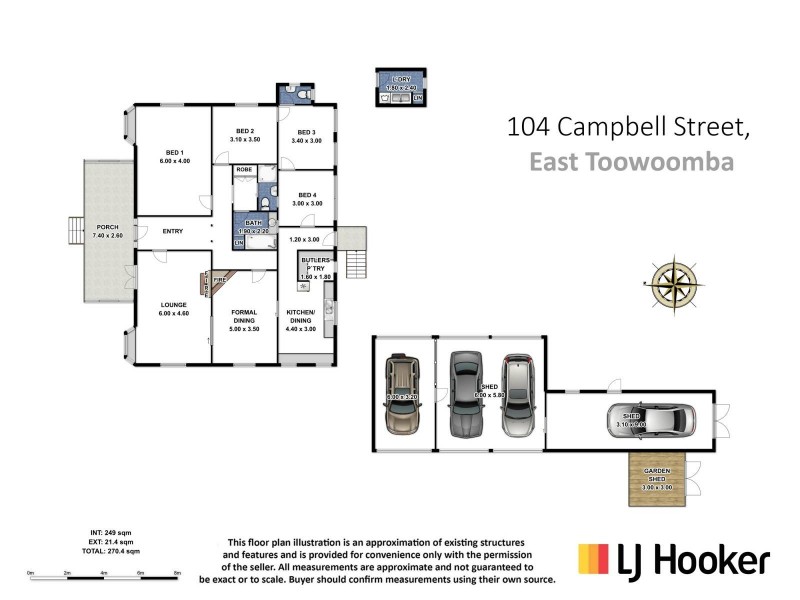 104 Campbell Street, East Toowoomba QLD 4350 Floorplan