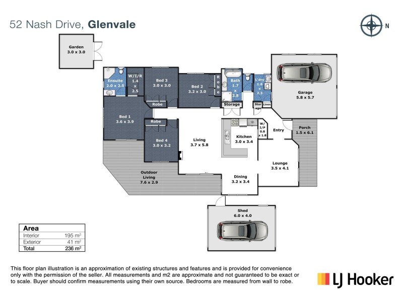 52 Nash Drive, Glenvale QLD 4350 Floorplan