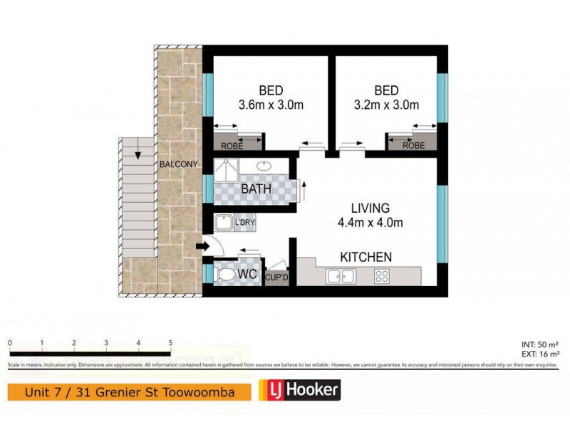 7/31 Grenier Street, Toowoomba City QLD 4350 Floorplan