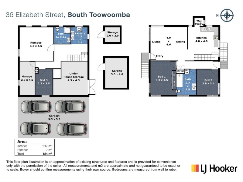 36 Elizabeth Street, South Toowoomba QLD 4350 Floorplan
