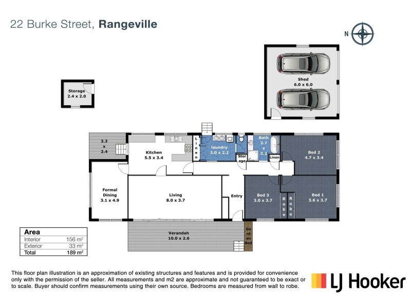 22 Burke Street, Rangeville QLD 4350 Floorplan