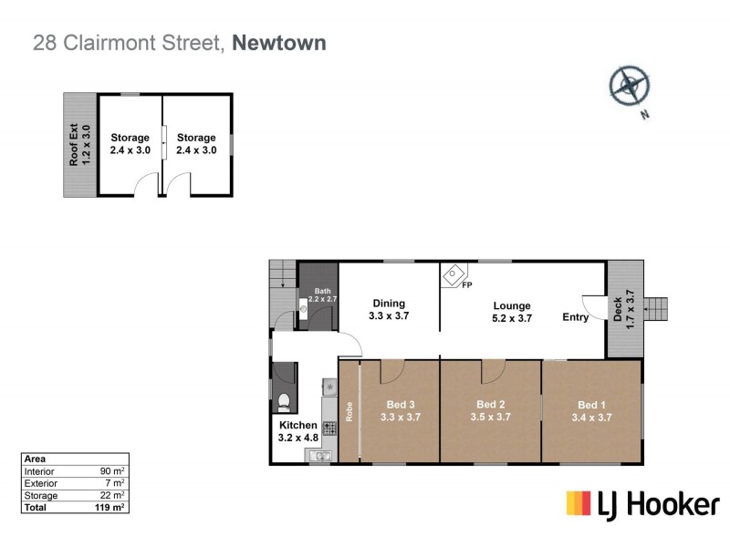 28 Clairmont Street, Newtown QLD 4350 Floorplan