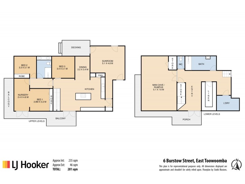6 Burstow Street, East Toowoomba QLD 4350 Floorplan