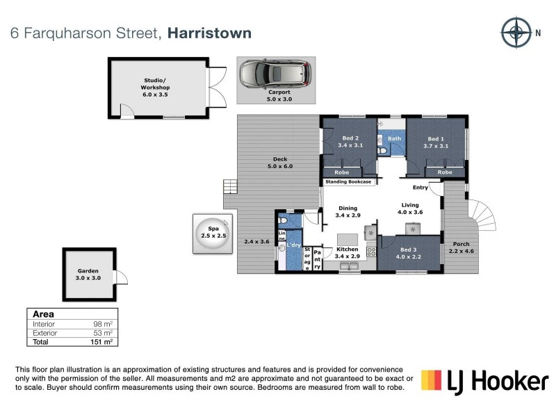 6 Farquharson Street, Harristown QLD 4350 Floorplan
