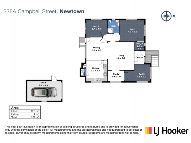 228A Bridge Street, Newtown QLD 4350 Floorplan