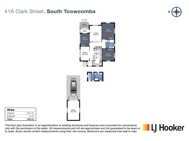 41A Clark Street, South Toowoomba QLD 4350 Floorplan