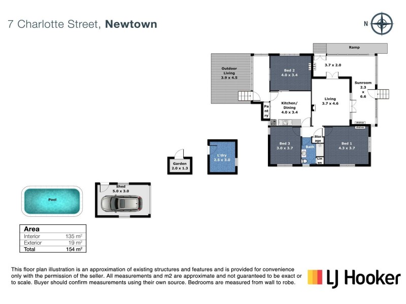 7 Charlotte Street, Newtown QLD 4350 Floorplan