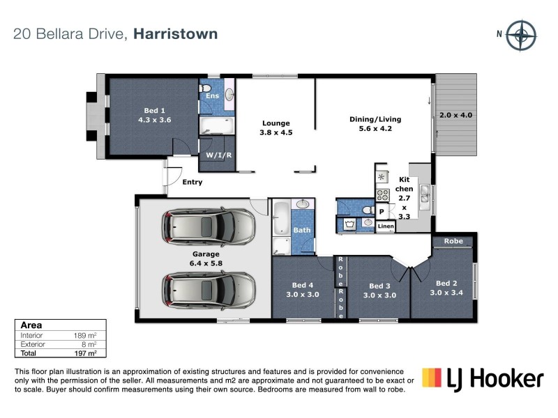 20 Bellara Drive, Harristown QLD 4350 Floorplan