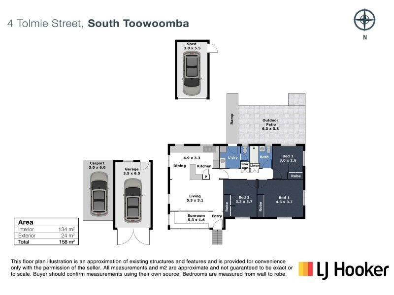 4 Tolmie Street, South Toowoomba QLD 4350 Floorplan