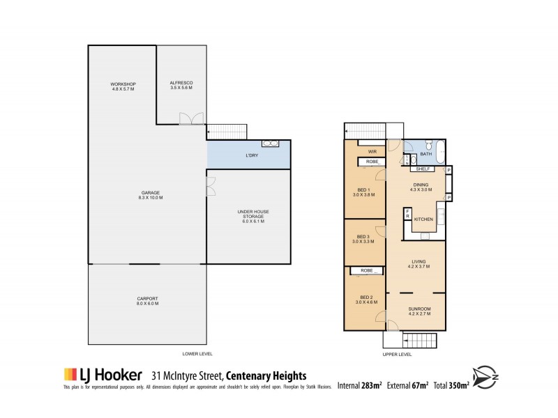 31 McIntyre Street, Centenary Heights QLD 4350 Floorplan