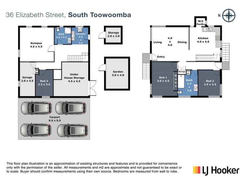 36 Elizabeth Street, South Toowoomba QLD 4350 Floorplan