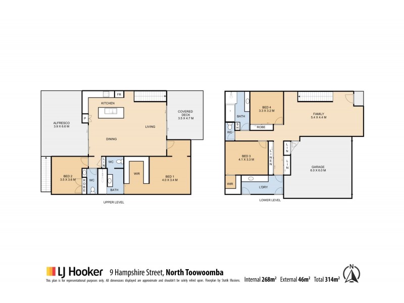 9 Hampshire Street, North Toowoomba QLD 4350 Floorplan