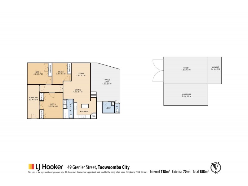 49 Grenier Street, Toowoomba QLD 4350 Floorplan