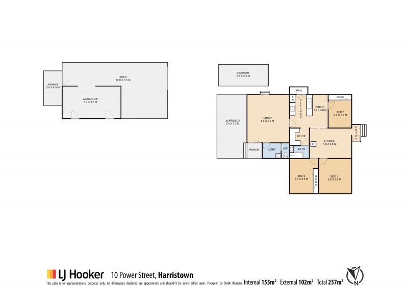 10 Power Street, Harristown QLD 4350 Floorplan