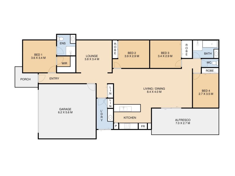 10 Menton Place, Harristown QLD 4350 Floorplan