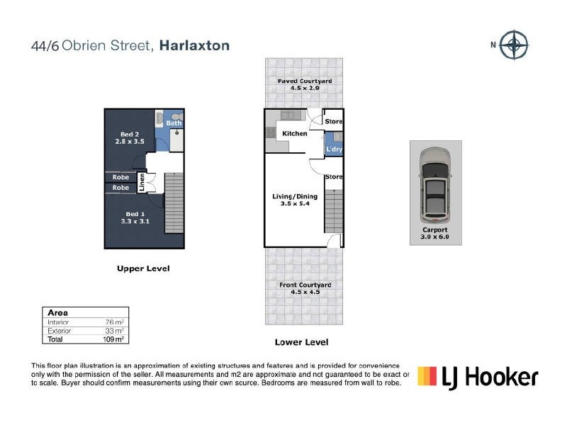 44/6 O’Brien Street, Harlaxton QLD 4350 Floorplan