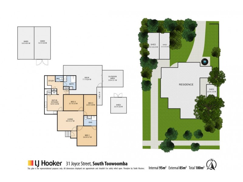 31 Joyce Street, South Toowoomba QLD 4350 Floorplan