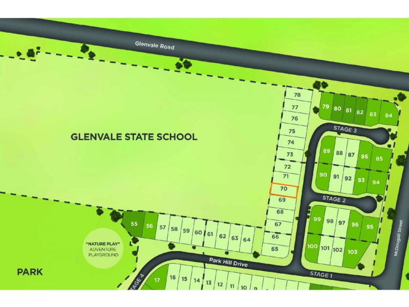Lot 70/ Park Hill Toowoomba, Glenvale QLD 4350