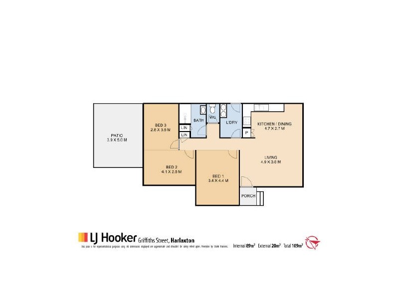 5 Griffiths Street, Harlaxton QLD 4350 Floorplan