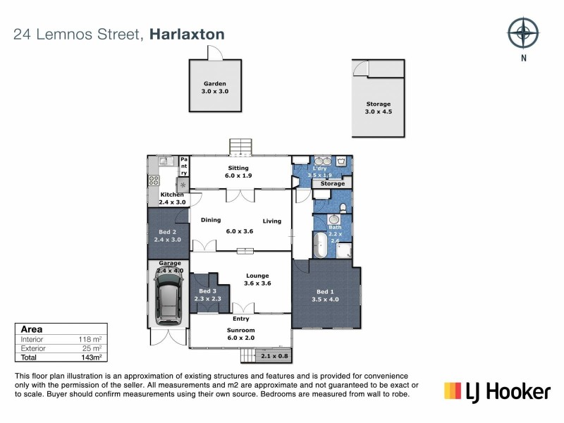 24 Lemnos Street, Harlaxton QLD 4350 Floorplan