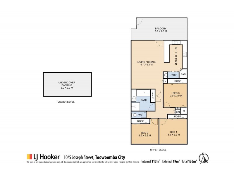 10/5 Joseph Street, Toowoomba City QLD 4350 Floorplan