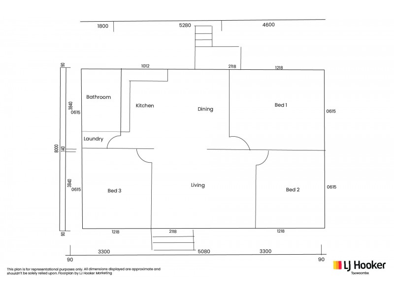 17a Railway Street, Bowenville QLD 4404 Floorplan