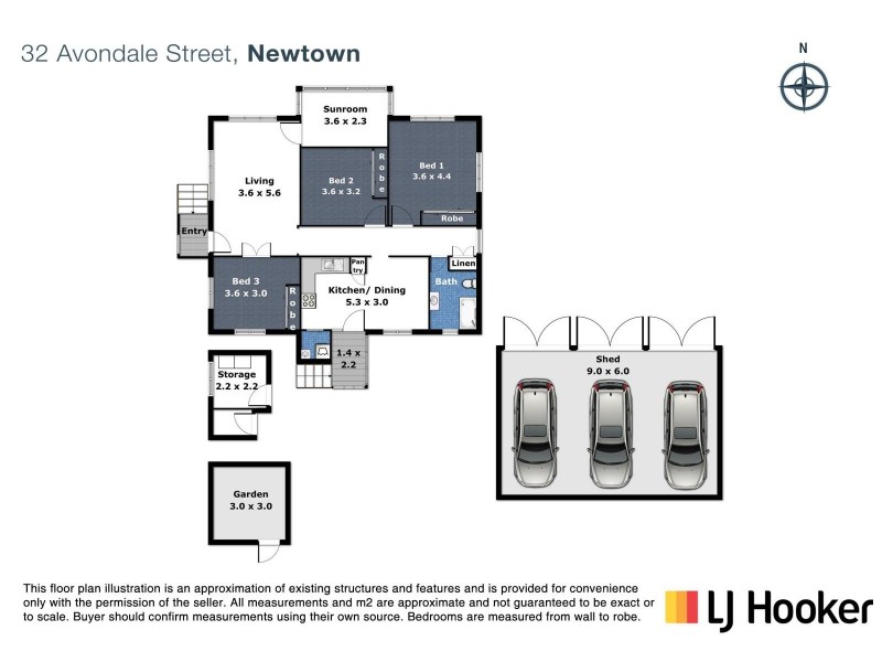 32 Avondale Street, Newtown QLD 4350 Floorplan