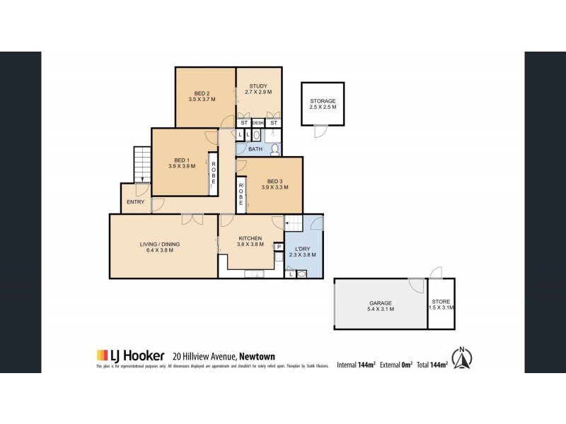 20 Hillview Avenue, Newtown QLD 4350 Floorplan