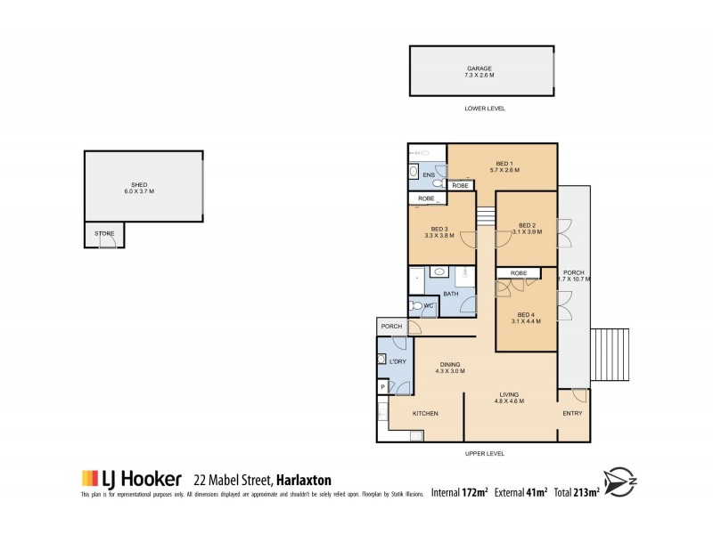 22 Mabel Street, Harlaxton QLD 4350 Floorplan
